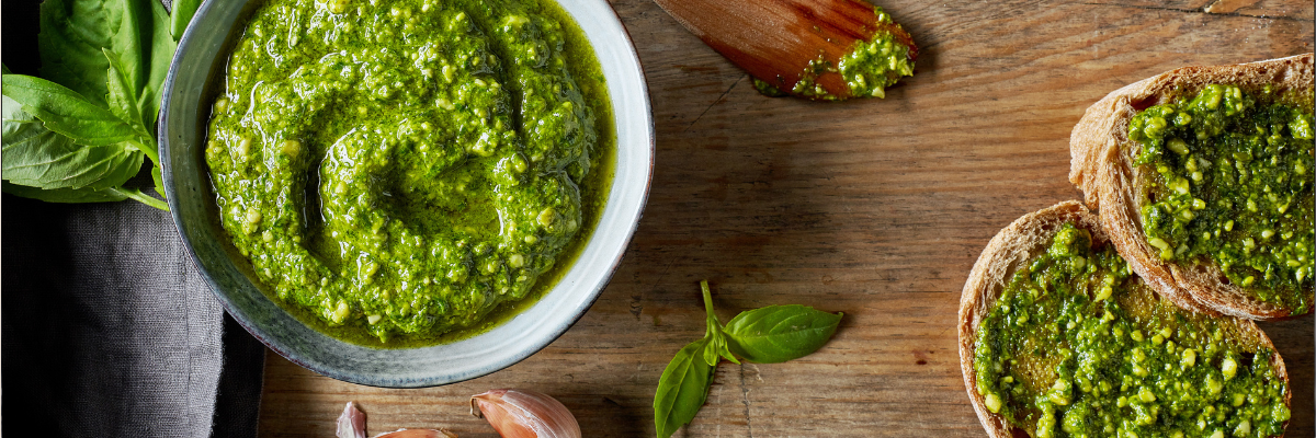 Welke kruiden in pesto?