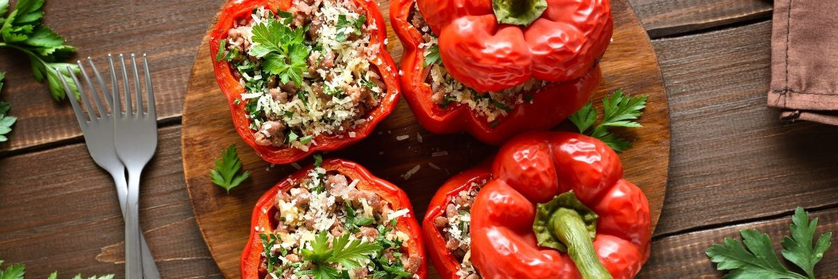 gevulde paprika