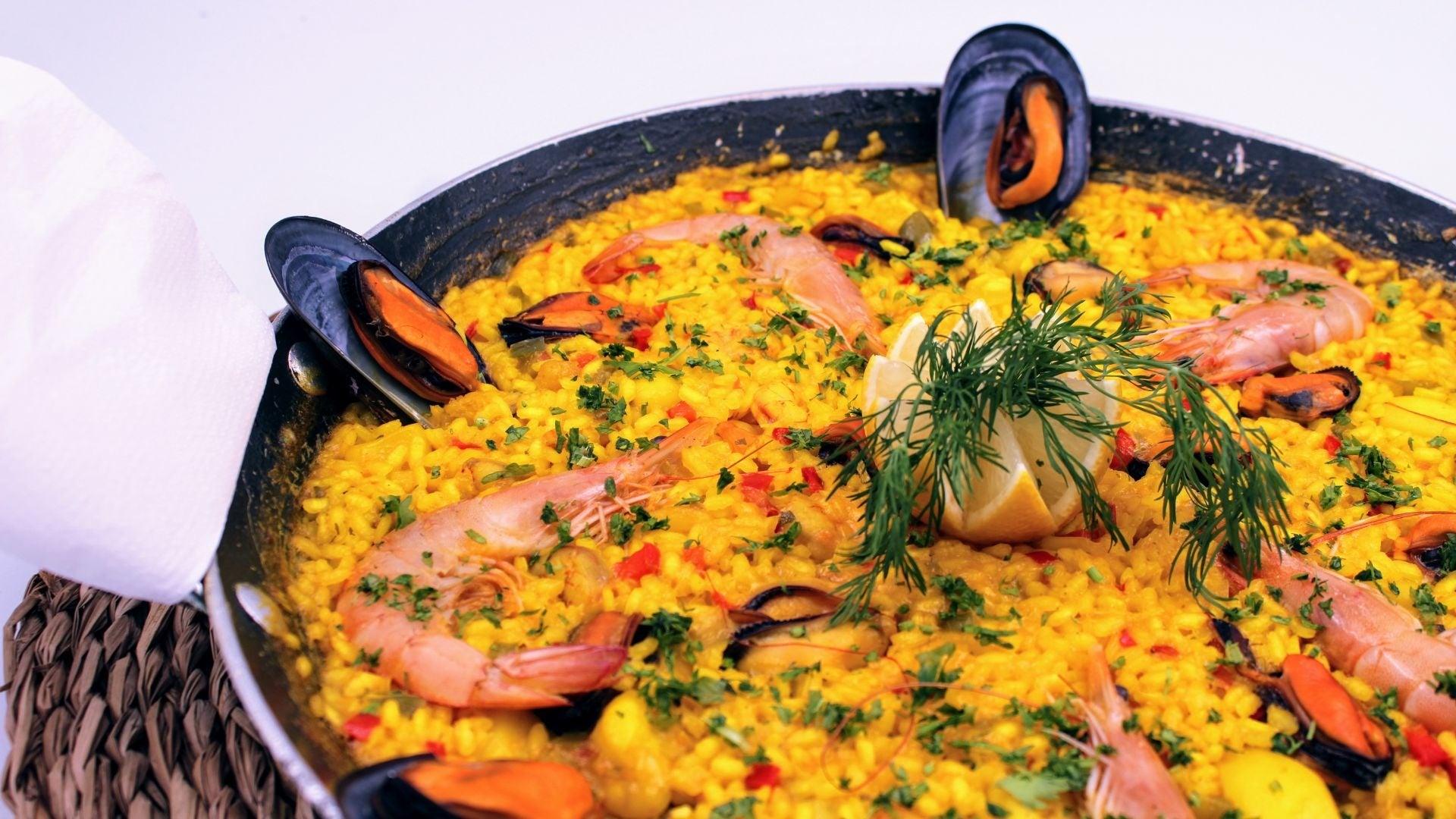 Paella recept