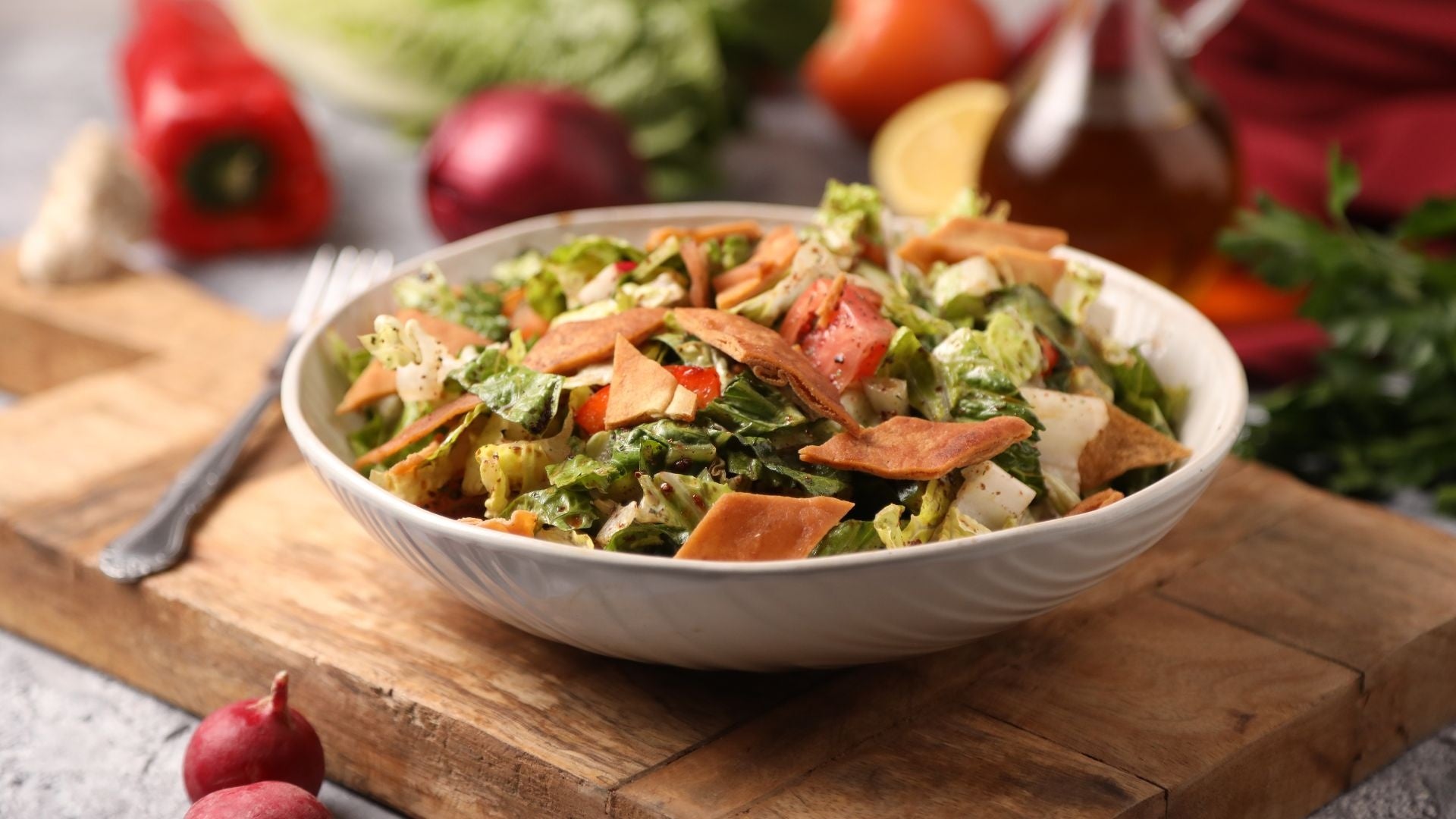 Recept Fattoush salade