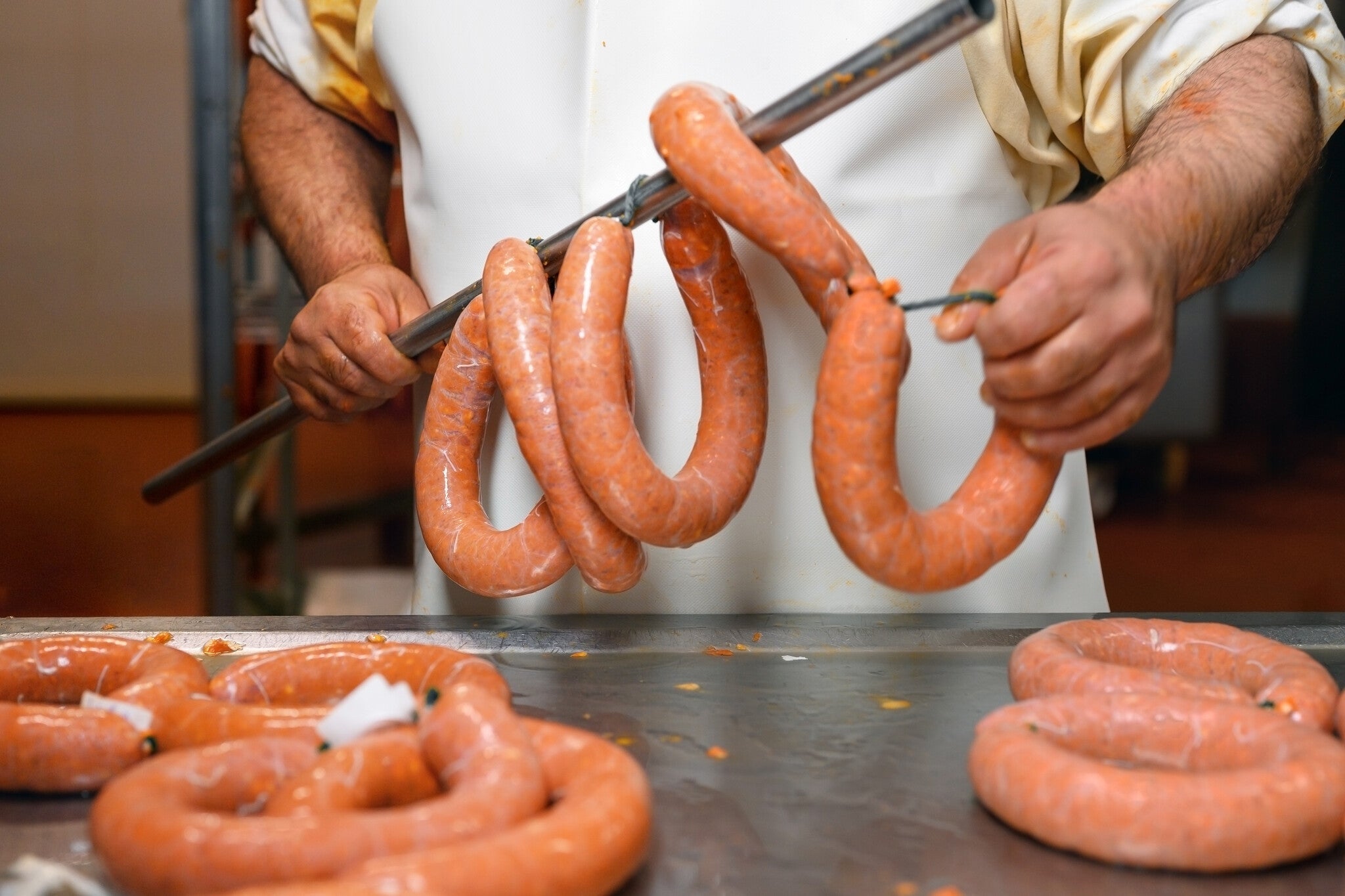 Zelf worst maken bij Van Beekum
