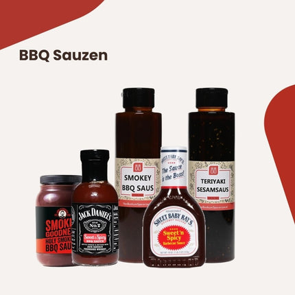 BBQ Sauzen – collectie bij Van Beekum Specerijen
