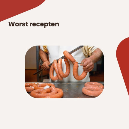 Worst recepten – collectie bij Van Beekum Specerijen