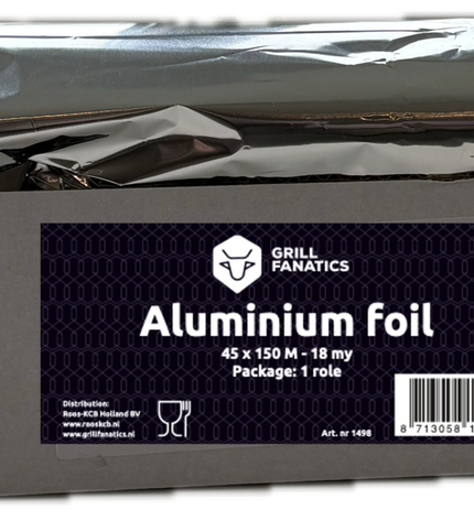 Grill Fanatics Aluminium Folie - Extra Dik (18 mu)