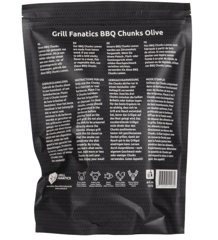 Grill Fanatics Grill Fanatics - BBQ Chunks Olijf