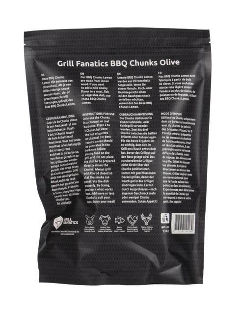 Grill Fanatics Grill Fanatics - BBQ Chunks Olijf