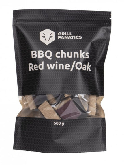 Grill Fanatics Grill Fanatics - BBQ Chunks Rode Wijn/Eiken