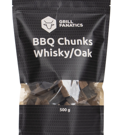 Grill Fanatics Grill Fanatics - BBQ Chunks Whiskey/Eiken