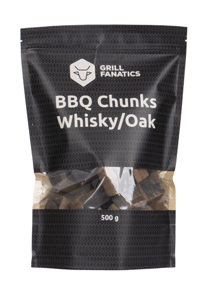 Grill Fanatics Grill Fanatics - BBQ Chunks Whiskey/Eiken