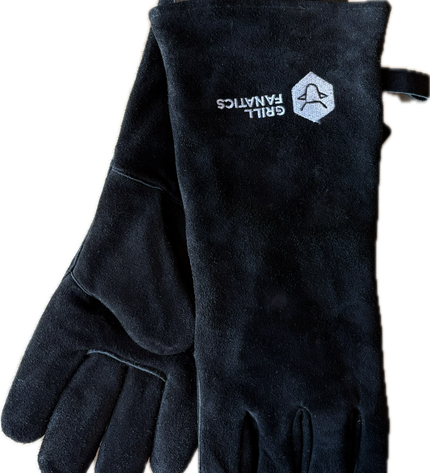 Grill Fanatics Grill Fanatics - Leren BBQ Handschoen