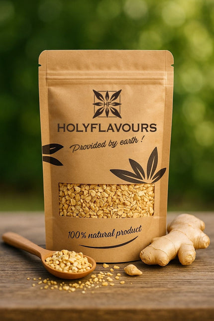 HolyFlavours Gember Stukjes 3-6 mm Biologisch