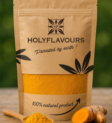 HolyFlavours Kurkuma Gemalen Biologisch