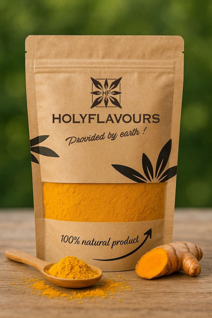 HolyFlavours Kurkuma Gemalen Biologisch