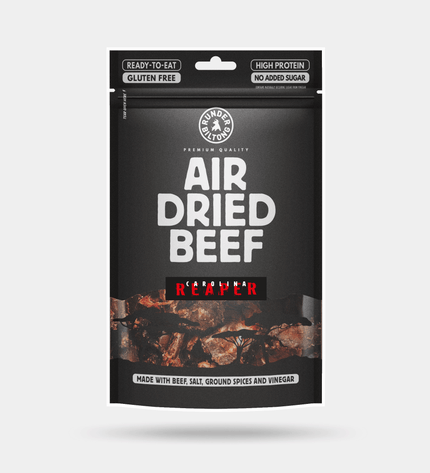 Runder Runder - Beef Biltong Sliced - Carolina Reaper