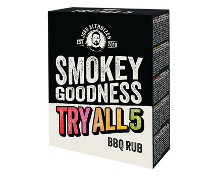 Smokey Goodness Smokey Goodness - BBQ Rub Try All 5