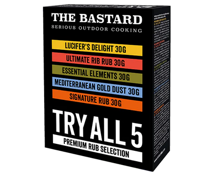 The Bastard The Bastard - BBQ Rub Try All 5