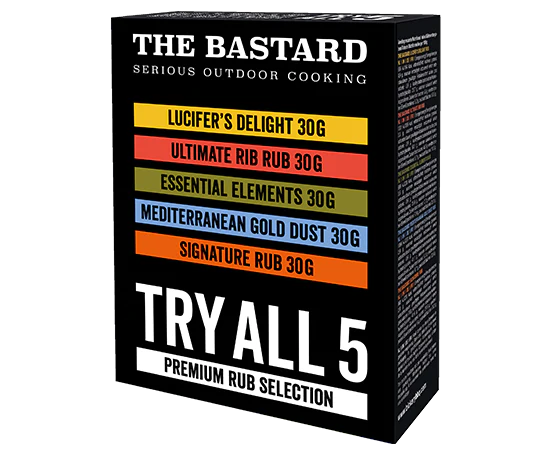 The Bastard The Bastard - BBQ Rub Try All 5