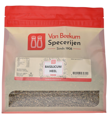 Van Beekum Specerijen Basilicum Heel