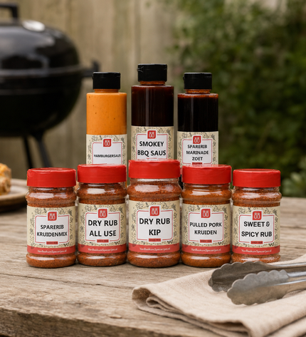 Van Beekum Specerijen Basis BBQ Kruidenpakket