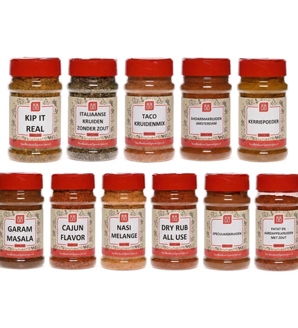 Van Beekum Specerijen Basis Kruidenmixen Pakket