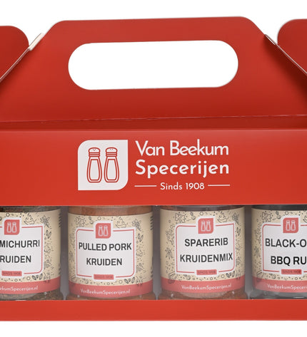 Van Beekum Specerijen BBQ Kruiden Cadeaupakket