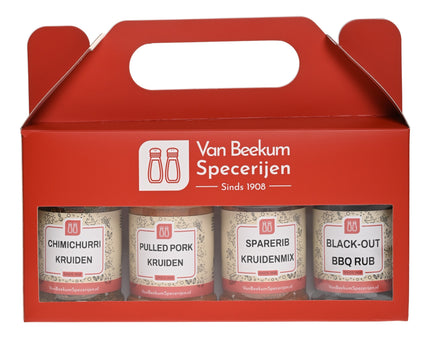 Van Beekum Specerijen BBQ Kruiden Cadeaupakket