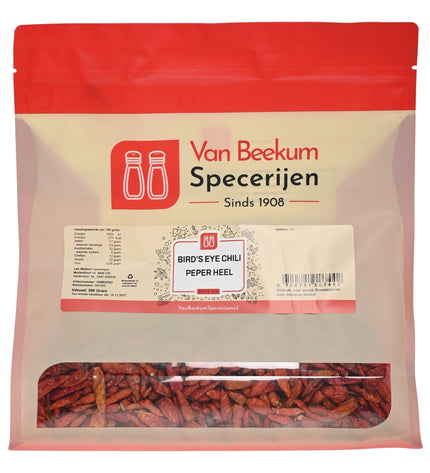 Van Beekum Specerijen Bird's Eye Chili Peper Heel