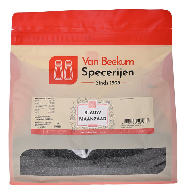Van Beekum Specerijen Blauw Maanzaad