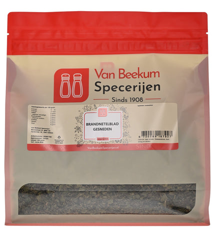 Van Beekum Specerijen Brandnetelblad Gesneden