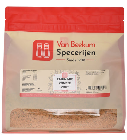 Van Beekum Specerijen Cajun Mix Zonder Zout