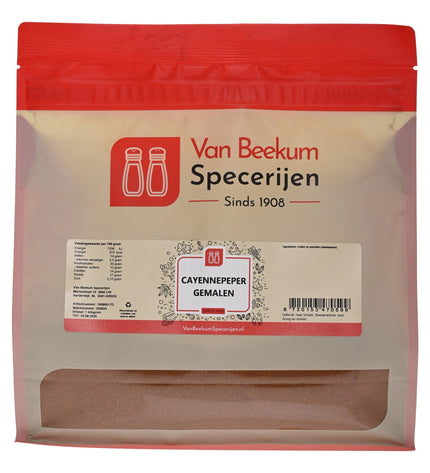 Van Beekum Specerijen Cayennepeper Gemalen