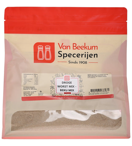 Van Beekum Specerijen Droge Worst Mix - Beku Mix