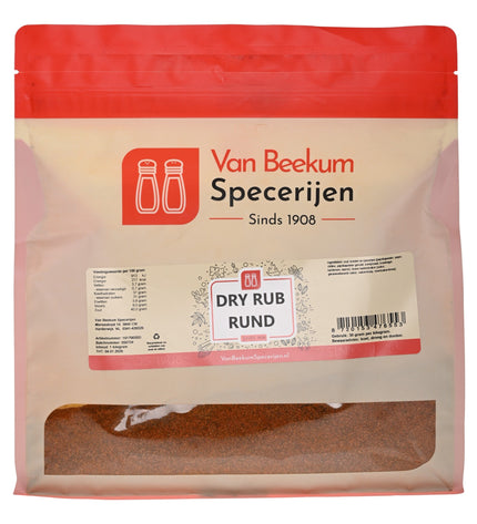 Van Beekum Specerijen Dry Rub Rund
