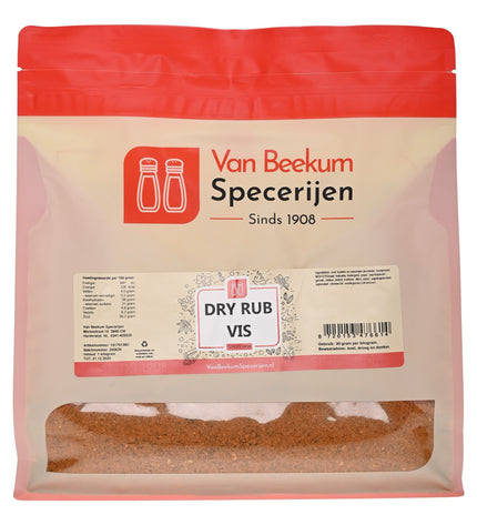 Van Beekum Specerijen Dry Rub Vis