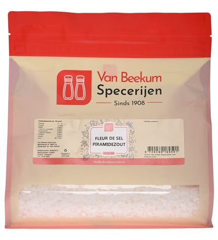 Van Beekum Specerijen Fleur De Sel Piramidezout