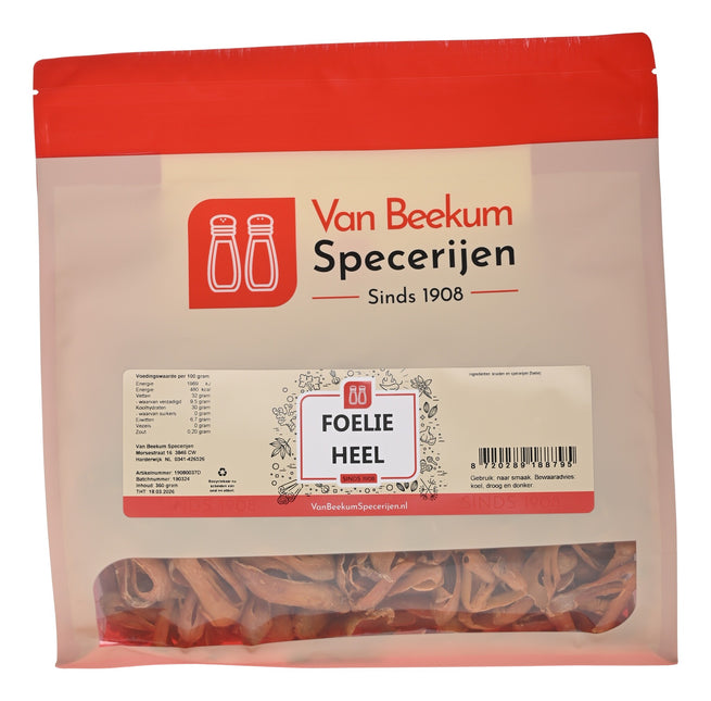 Van Beekum Specerijen Foelie Heel