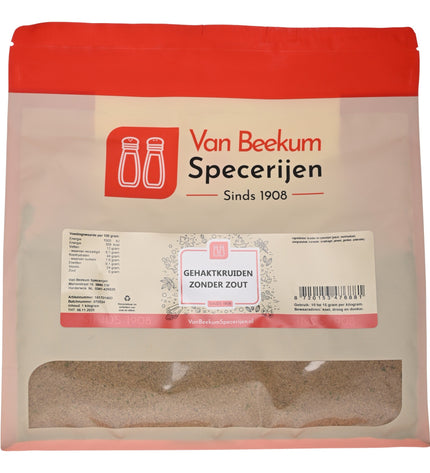 Van Beekum Specerijen Gehaktkruiden Zonder Zout