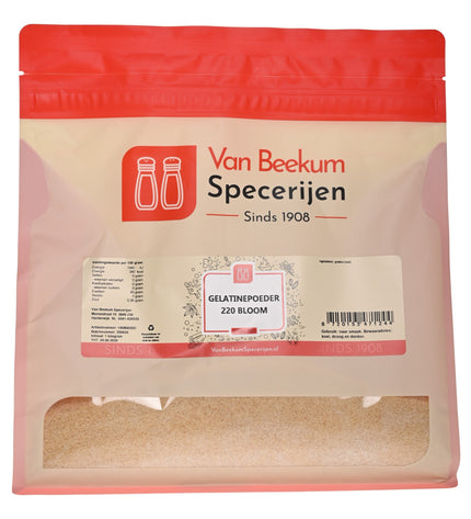 Van Beekum Specerijen Gelatinepoeder 220 Bloom