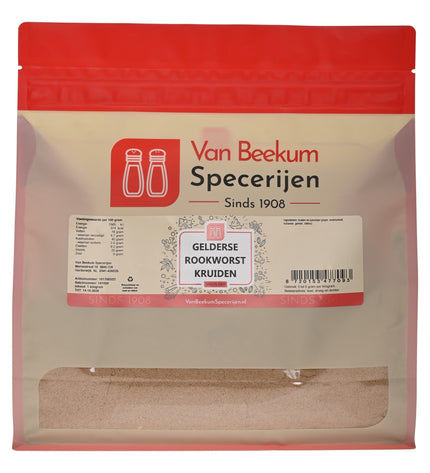Van Beekum Specerijen Gelderse Rookworst Kruiden