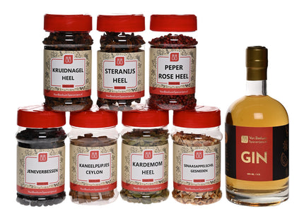 Van Beekum Specerijen Gin + Gin Kruidenpakket