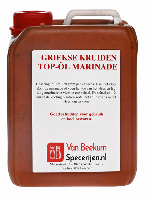 Van Beekum Specerijen Griekse Kruiden Marinade