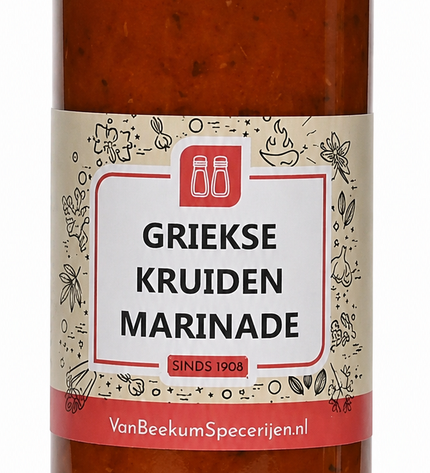 Van Beekum Specerijen Griekse Kruiden Marinade