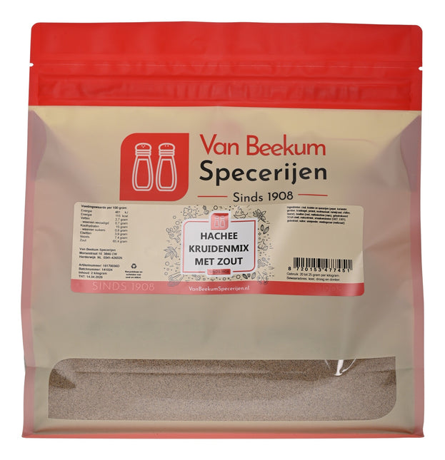 Van Beekum Specerijen Hachee Kruidenmix Met Zout