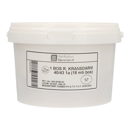 Van Beekum Specerijen Halal Runderdarm 40/43 (Bos 18 Meter)