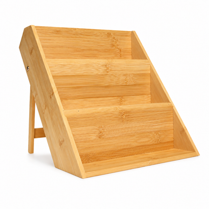 Van Beekum Specerijen Houten Kruidenrekje – 3 Laags