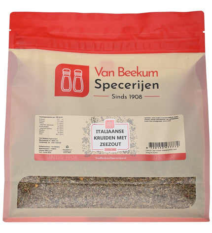 Van Beekum Specerijen Italiaanse Kruiden Met Zeezout