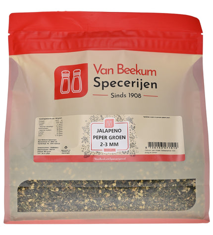 Van Beekum Specerijen Jalapeno Peper Groen 2-3 mm