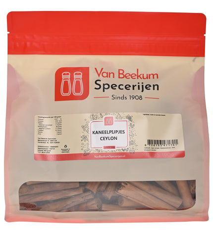 Van Beekum Specerijen Kaneelpijpjes Ceylon