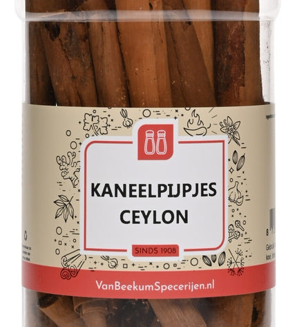 Van Beekum Specerijen Kaneelpijpjes Ceylon