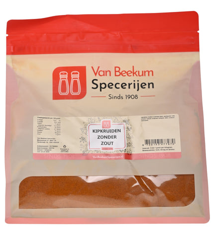 Van Beekum Specerijen Kipkruiden Zonder Zout